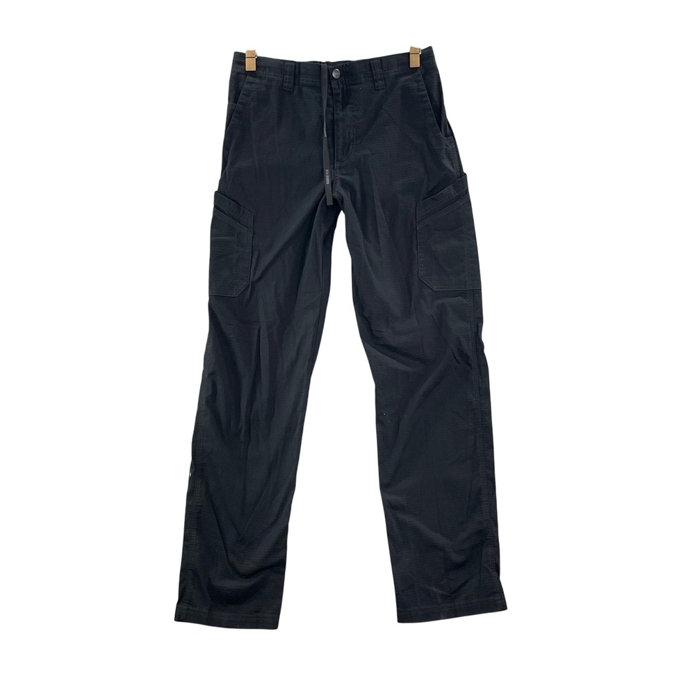 Carhartt Force Cargo Pants Mens Tall M Black Ripstop Workwear Medical Nurse